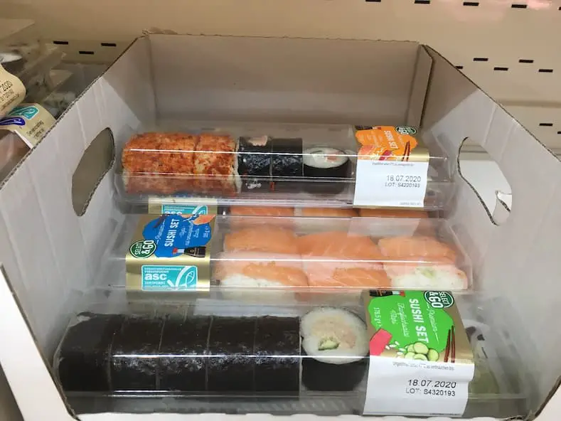 Lidl Premium Sushi Sets mit Lachs Nigiri oder Thunfisch Maki