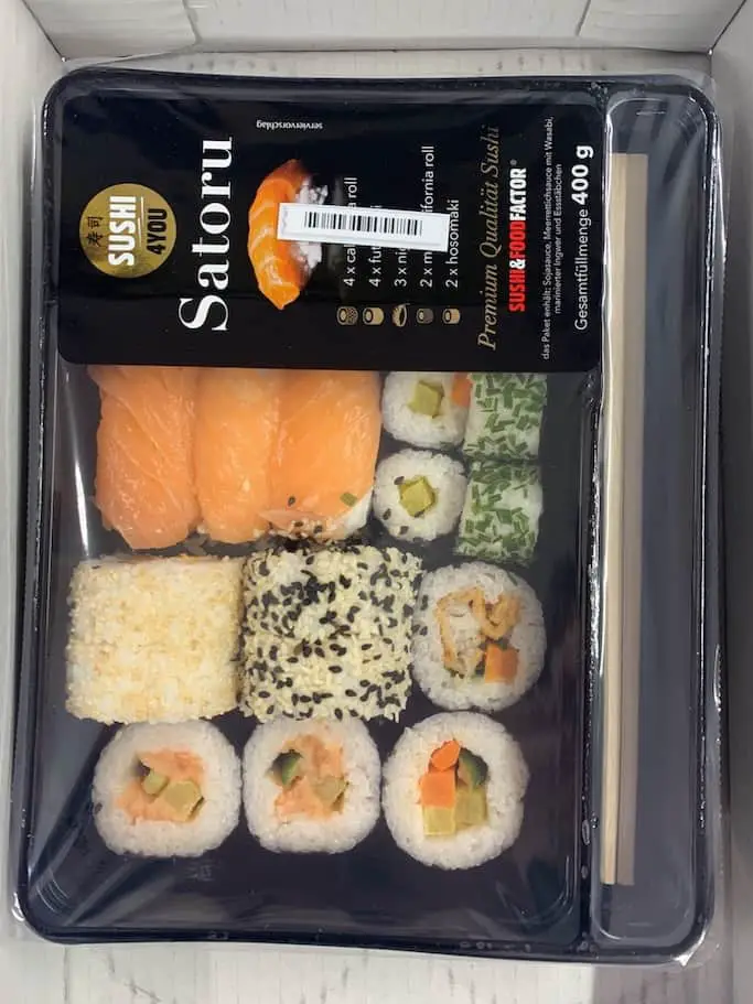 Satoru Sushi 4YOU Box von Netto